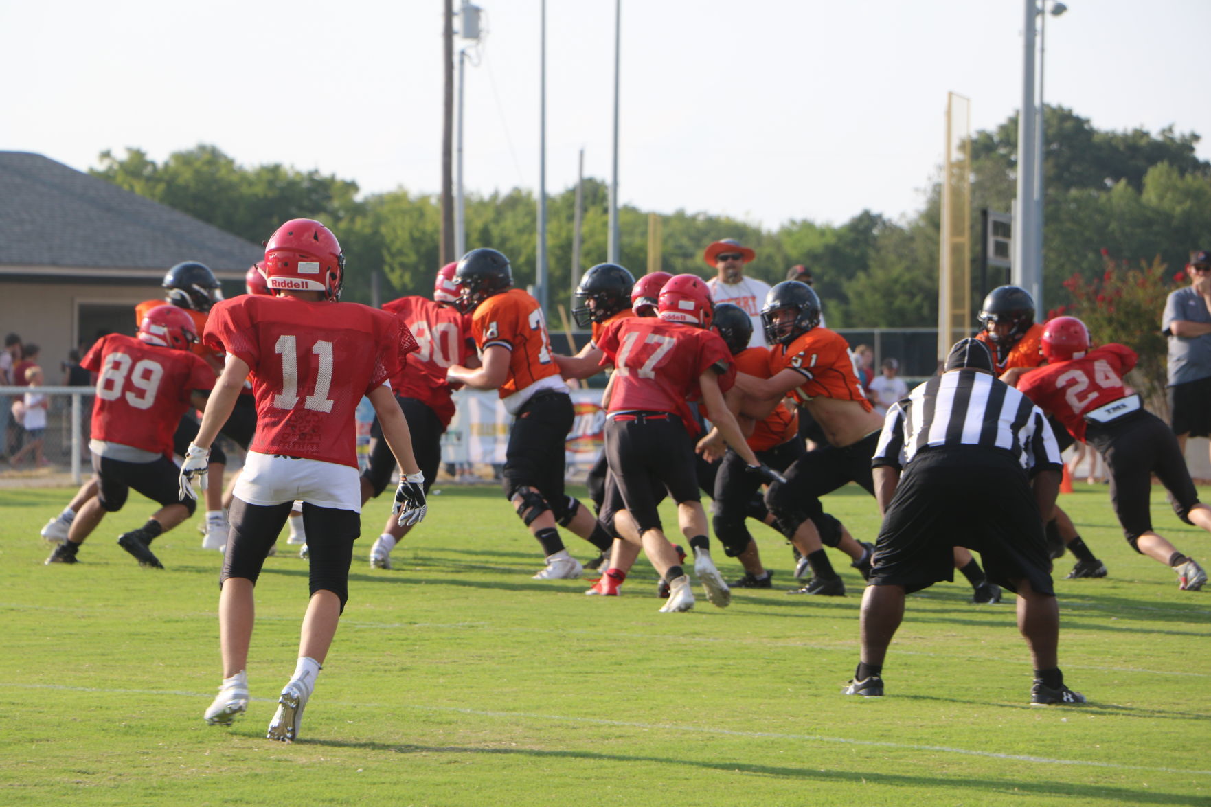 Skiatook vs. Sperry scrimmage
